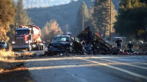 Lake County Truck Collision Leaves Woman Severely Injured