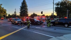 Multi-Vehicle Collision Injures Three at Elk Grove Florin Intersection