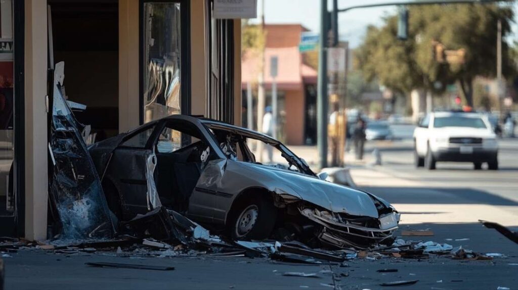 Car Crash in Downtown Sacramento Leaves Four Injured