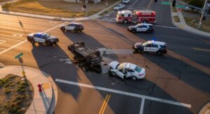 Scene of a fatal DUI crash on Highway 162 near Old Olive Highway in Oroville East