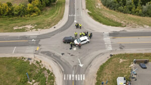Fatal head-on crash near Penlan Avenue and Spruce Road in Fresno County California