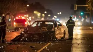 Fatal head-on collision between a 2006 BMW and a 2012 Chevy sedan