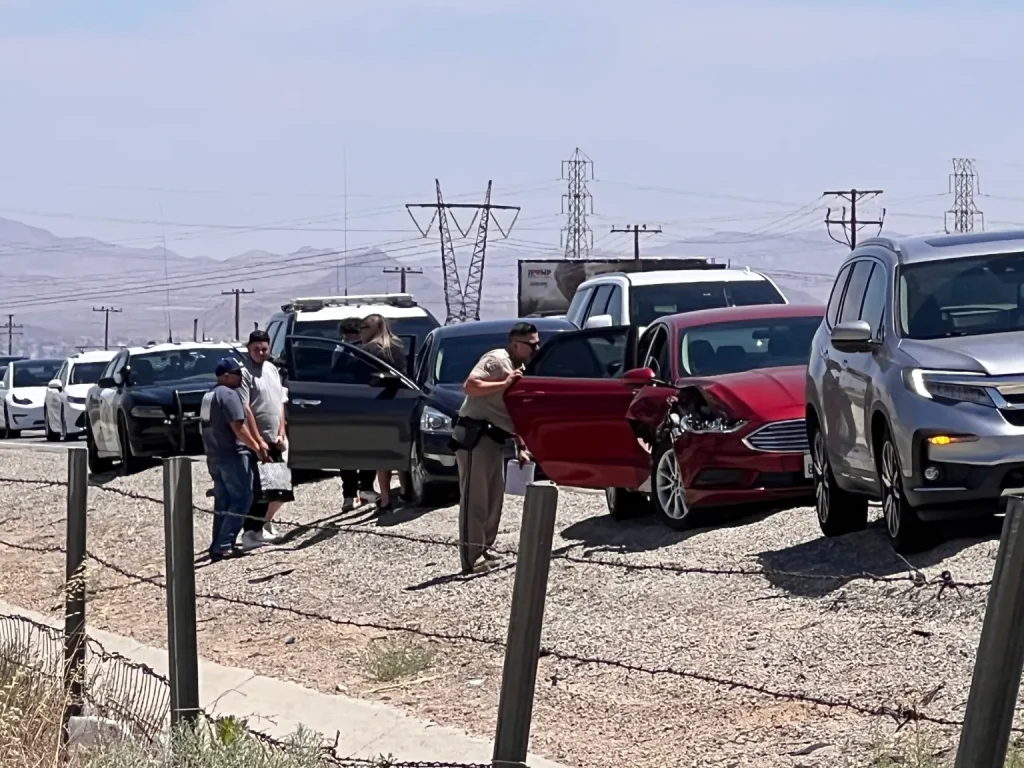 Multi-Vehicle Collision on 15 Freeway in Victorville